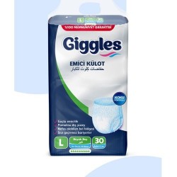 GİGGLES HASTA KÜLODU 30LU LARGE KÜLOT BEZ