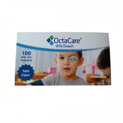 OCTACARE 100LÜ PEDİATRİK GÖZ BANDI ERKEK 5CM*6.2CM