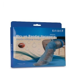 KİFİDİS 2105 ALÇI VE BANDAJ KORUYUCU BACAK İÇİN UZUN ALÇI BONESİ  HALKALI
