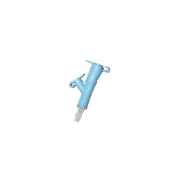 Y PORT GASTROSTOMİ PEG ADAPTÖRÜ MAVİ RENK YERLİ