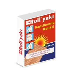 ROLL YAKI KAPSİKUMLU DELİKLİ YAKI