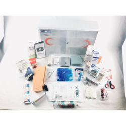 ERKENTMED PLASTİK ECZA DOLABI DUVAR TİPİ İÇİ DOLU (PLUS SET İÇERİK)