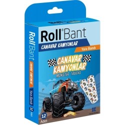 ROLLBANT CANAVAR KAMYONLAR YARA BANDI 12Lİ