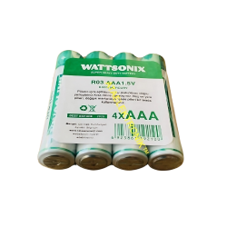 WATTSONIX İNCE PİL 1.5 AAA 4ADET