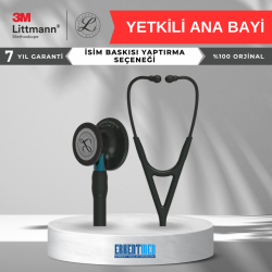 3M LİTTMANN CARDIOLOGY 4 6201 (SİYAH / MAVİ KÖK)