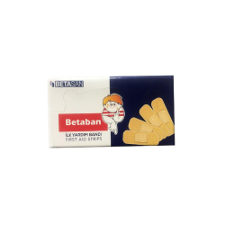 BETABAN KLASİK STANDART 19MM*72MM YARA BANDI 1PAKET:10 ADET 1750REF