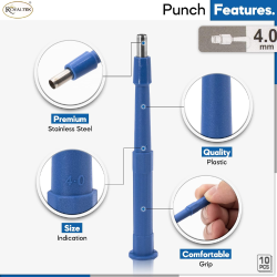 PARAMOUNT BİOPSY PUNCH 4.0MM PASLANMAZ ÇELİK