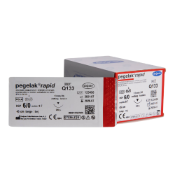 D Q139 PEGALAK RAPİD 6/0 13MM 1/2 KESKİN PL TERS CERRAHİ İPLİK