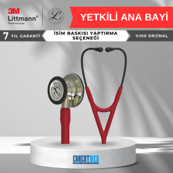 3M LİTTMANN CARDIOLOGY 4 BORDO  ŞAMPANYA 6176