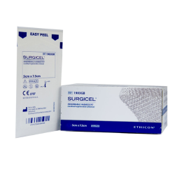 ETHICON SURGICEL GAUZE 5CM X 7.5CM 1903GB Original Absorbe Olabilen Hemostat