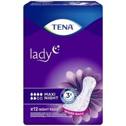 TENA LADY KADIN MAXİ GECE MESANE PEDİ 12Lİ 76098508