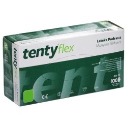 TENTY FLEXA MUAYENE ELDİVEN LARGE PUDRASIZ 100 LATEKS LATEKS