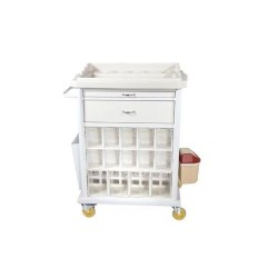 TM-B 2021 AHŞAP ACİL VE İLAÇ ARABASI (28 GÖZLÜ)