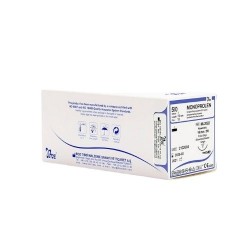 ML2017 MONOPROLEN 5/0 16 MM 3/8 AŞAĞI KESKİN 45CM TEK İĞNE CERRAHİ SÜTUR