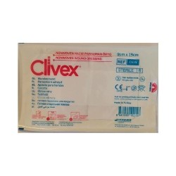 CLIVEX PAD STERİL NONWOVEN YARA ÖRTÜSÜ 9CMX15CM C615 CLiVEX