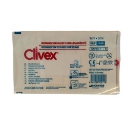 CLIVEX PAD STERİL NONWOVEN YARA ÖRTÜSÜ 5CMX9CM C609 CLiVEX