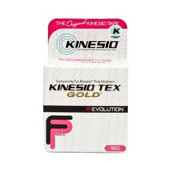KİNESİO TEX GOLD TAPE 5CM X 5MT KIRMIZI