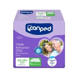 CANPED YATAK KORUYUCU ÖRTÜ 60CMX90CM 30'LU    1PAKET=30ADET
