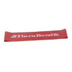 THERA-BAND RESISTANCE BANDS LATEX BAND LOOP 30.5 CM-KIRMIZI