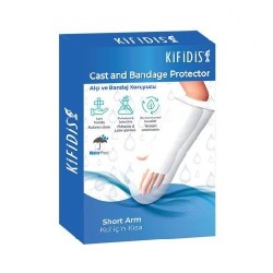 KİFİDİS 2250 SİLİKON GİRİŞLİ ALÇI VE BANDAJ KORUYUCU KOL İÇİN KISA ALÇI BONESİ