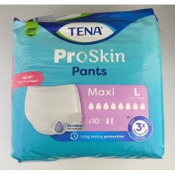 TENA PANTS MAXİ LARGE PROSKIN 10LU HASTA KÜLODU KÜLOT 79462500 YENi NESİL