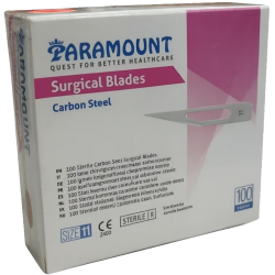 PARAMOUNT BİSTURİ UCU NO:11 100LÜK=1KUTU SURGICAL BLADES CARBON STEEL