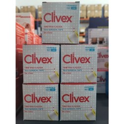 CLIVEX TIBBİ İPEK FLASTER 5CMX5M CLİVEX C205