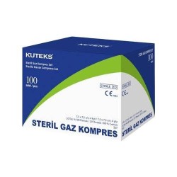 GAZ KOMPRES 7.5 CM x 7.5 CM İLK YARDIM SETLERİ İÇİN