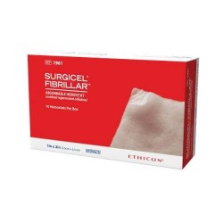 ETHICON SURGICEL FIBRILLAR: 1 İNÇ X 2 iNÇ (2.5CMX5.1CM)