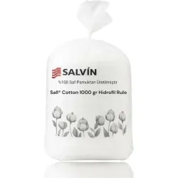 SALVİN COTTON HİDROFİL PAMUK 1000 GR   (200gr*5paket)