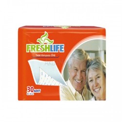 FRESHLIFE YATAK KORUYUCU 60*90 30LU FRESHLİFE SERME