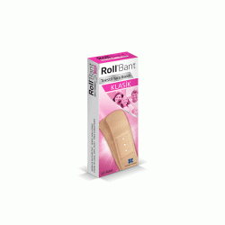ROLLBANT KLASİK TEKSTİL YARA BANDI 1 PAKET:10 ADET 131213