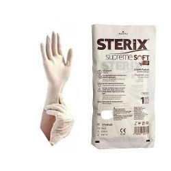 STERİX PUDRALI STERİL ELDİVEN NO:8