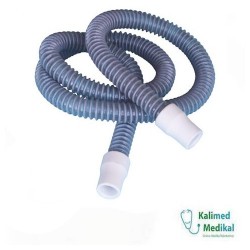 CPAP-BPAP CİHAZI İÇİN 60CM GECE HASTA HORTUMU 19MM MEDİFLEX