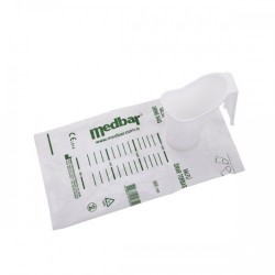 MEDBAR İDRAR TORBASI VALFLİ 225 01 VALFLİ İDRAR TORBASI BEYAZ