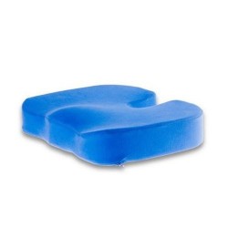 ERGOFOAM COCCYX OTURMA MİNDERİ VİSCO ARK.AÇIK MAVİ 44*36*9CM