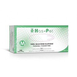 HASPET PUDRASIZ VİNİL MUAYENE ELDiVENİ MEDİUM 100LÜ