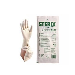 STERİX PUDRASIZ STERİL CERRAHİ ELDİVEN NO:7,5  1ÇİFT SUPREME SOFT PF LATEKS